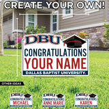Custom Graduation Yard Sign |  Congratulations Name