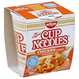 Nissin Cup Chicken Noodles - Microwaveable Paper Cup