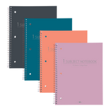 1 Subject Fashion Poly Cover Notebook 10.5"x8" College Ruled