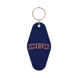 Vintage Motel Keychain |  Navy