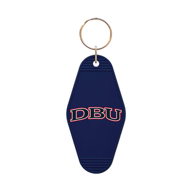 Vintage Motel Keychain, Navy (F24)