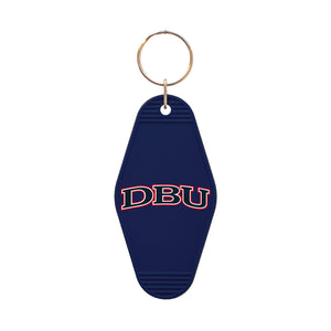 Vintage Motel Keychain, Navy (F24)