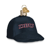 DBU Baseball Cap Ornament |  Navy
