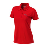 Columbia Ladies Omni Wick Birdie Polo |  Red