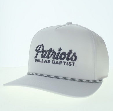 5-Panel Adjustable Hat | White