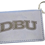Velour ID Holder |  Navy