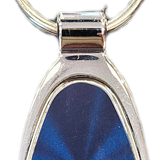 Teardrop Key Chain |  Navy