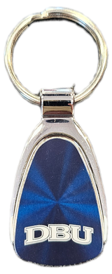 Teardrop Key Chain, Navy