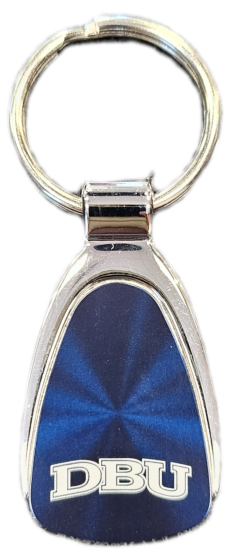 Teardrop Key Chain, Navy