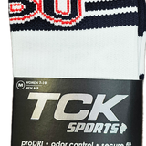 Varsity Crew Sock |  Navy/White/Red (Size M)