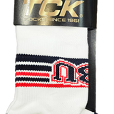Varsity Low Cut Ankle Sock |  Navy/White/Red (Size M)