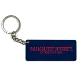 Small Rectangle Key Chain |  Navy