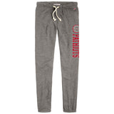 Victory Springs Ladies Closed Bottom Sweatpant | Fall Heather Grey