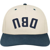 Heritage Twill Adjustable Upside Down | Stone & Navy