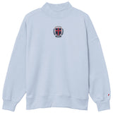 Diana Mock Neck | Cashmere Blue