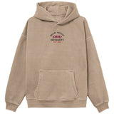 Pigment Dye Oversized Hood | Beige