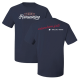 Homecoming Tee |  Navy