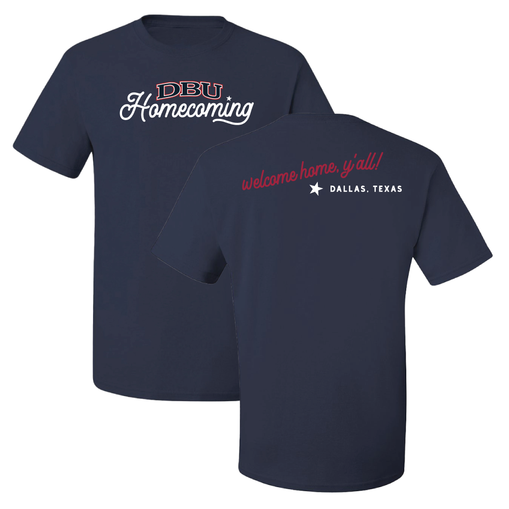 Homecoming '24 Tee, Navy