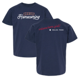 Youth Homecoming '24 Tee |  Navy