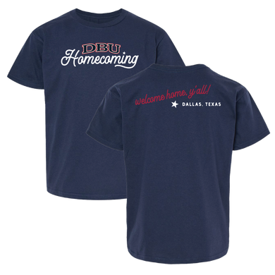 Youth Homecoming '24 Tee, Navy