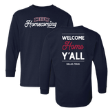 Youth Homecoming '24 Long Sleeve Tee |  Navy