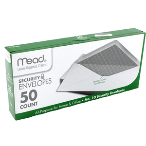 Security Envelope 50Ct Box