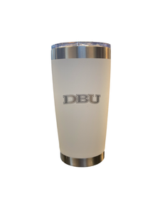 20oz Stainless Steel Tumbler, White