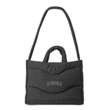 Wave Puff Tote | Black