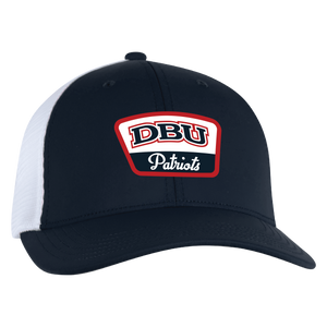 Hugo Structured Solid Nylon Spandex Classic Stretch Fit Cap, Navy