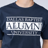 Throwback Stack Tee | Alumni | Navy