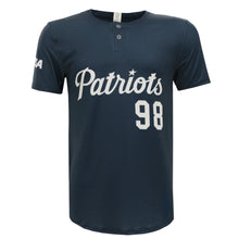 Load image into Gallery viewer, Youth Sublimated Baseball Jersey, Navy