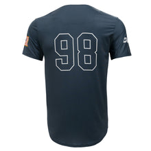 Load image into Gallery viewer, Youth Sublimated Baseball Jersey, Navy