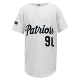 Youth Sublimated Baseball Jersey |  White