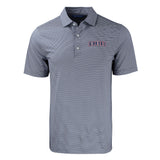 Forge Eco Double Stripe Stretch Recycled Mens Big &Tall Polo | Navy/White