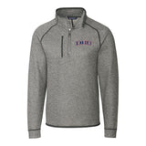 Mainsail Sweater-Knit Mens Big & Tall Half Zip Pullover Jacket | Polished