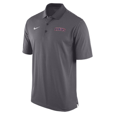 NIKE Stadium Stripe Polo, Dark Grey (F24)