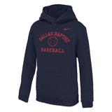 Nike Youth Baseball Club Fleece Hood |  Navy