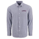 Skyline Eco Gingham Big & Tall Long Sleeve Dress Shirt | Navy/White