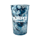 Color Splatter Stadium Cup |  Navy