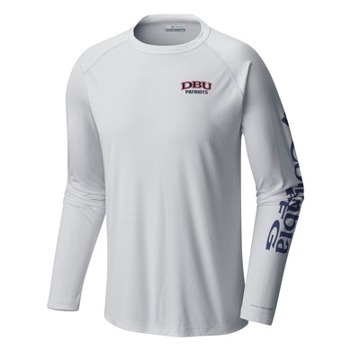 COLUMBIA Omni Shade Terminal Tackle Long Sleeve Tee, White