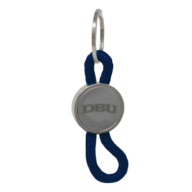 Disc Rope Key Chain, Navy