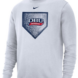 Nike Baseball Club Fleece Crew |  White