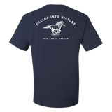 Old Glory Gallop Soft Style Tee |  Navy