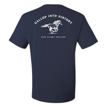 Load image into Gallery viewer, Old Glory Gallop Soft Style Tee, Navy