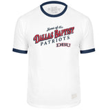 Classic Cotton Ringer Tee | White