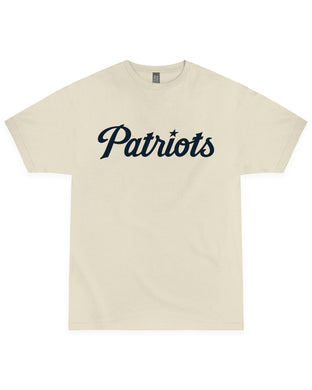 Patriots Athletic Wordmark | Bone