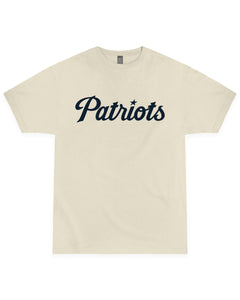 Patriots Athletic Wordmark | Bone
