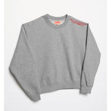 Brushed French Terry Crew | Heather Grey