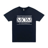 Throwback Stack Tee | Mom | Navy