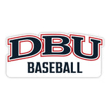 DBU Baseball Decal